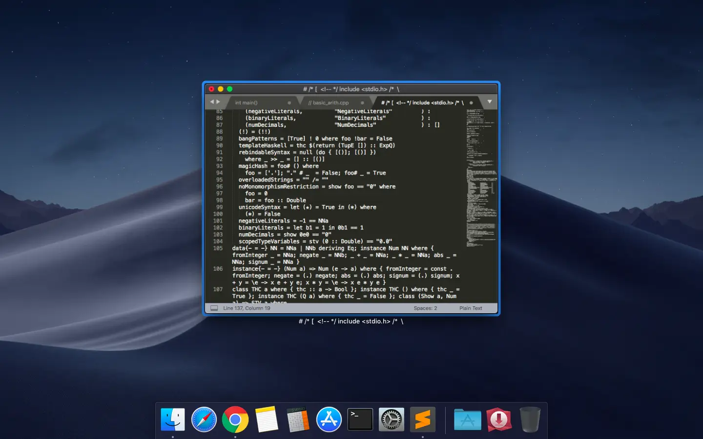Sublime Text screenshot 4